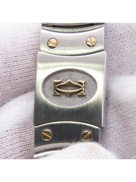 Cartier Santos Ronde MM Watch Ivory Dial main image 8